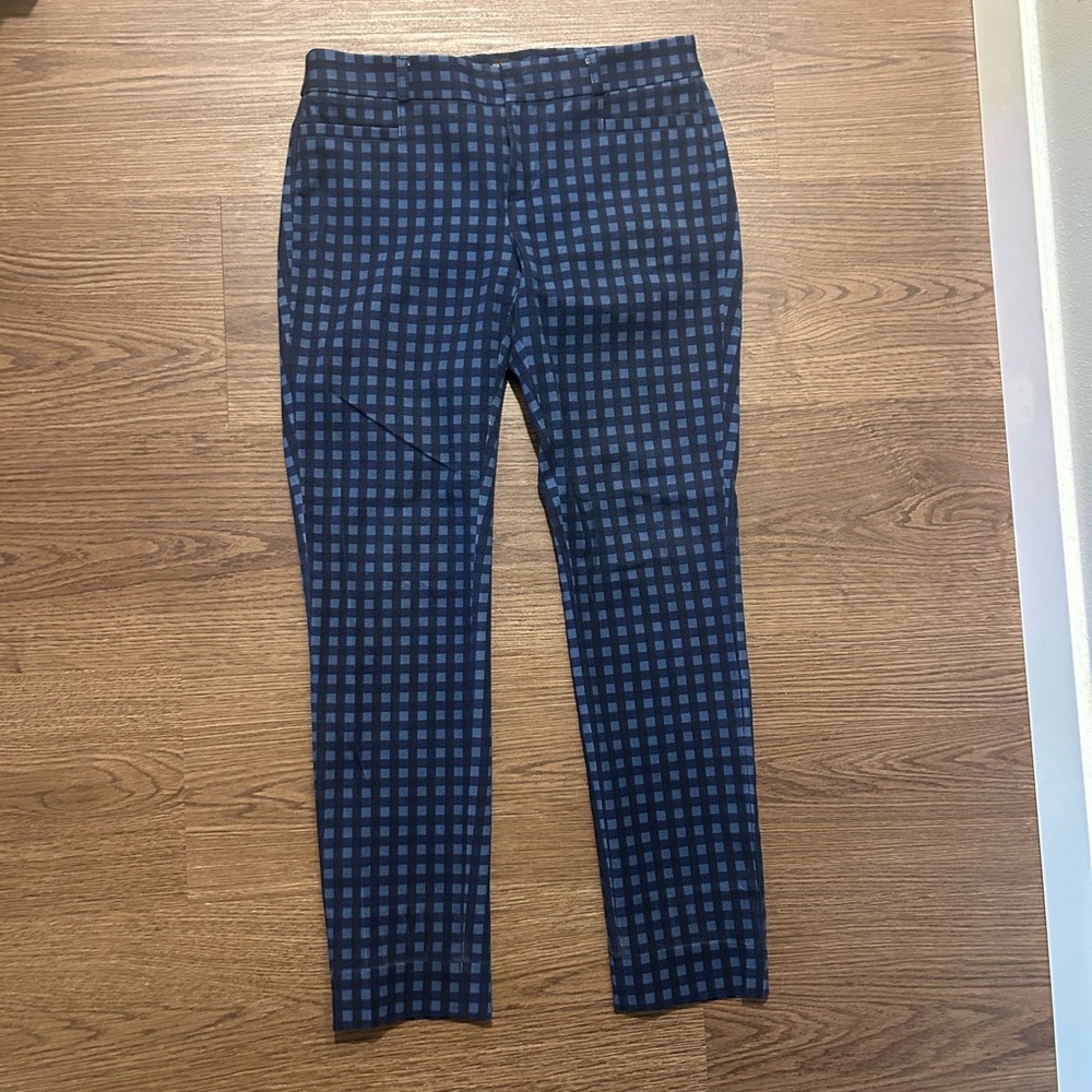 Blue Checkered Pants